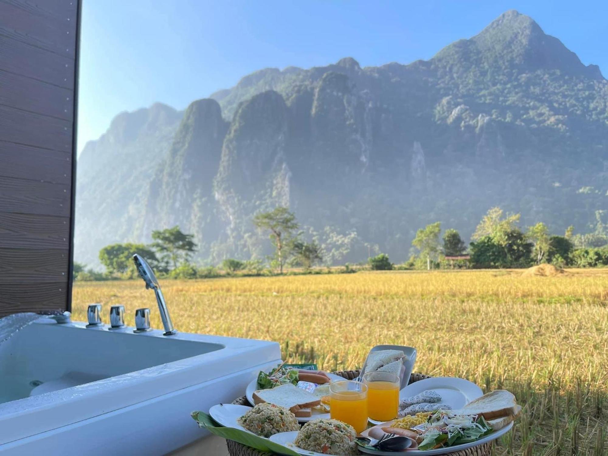 Vangvieng Angsavanh Resort Vang Vieng Exterior foto